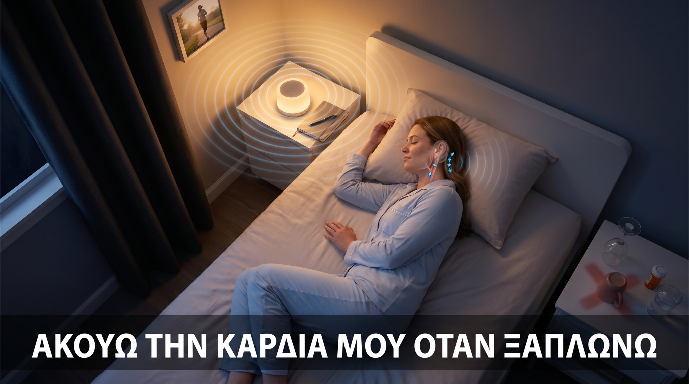 Ακουω την καρδια μου οταν ξαπλωνω