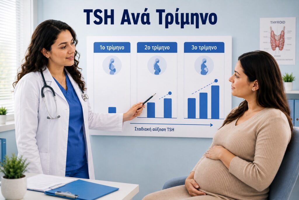 Φυσιολογικεσ τιμεσ tsh στην εγκυμοσυνη